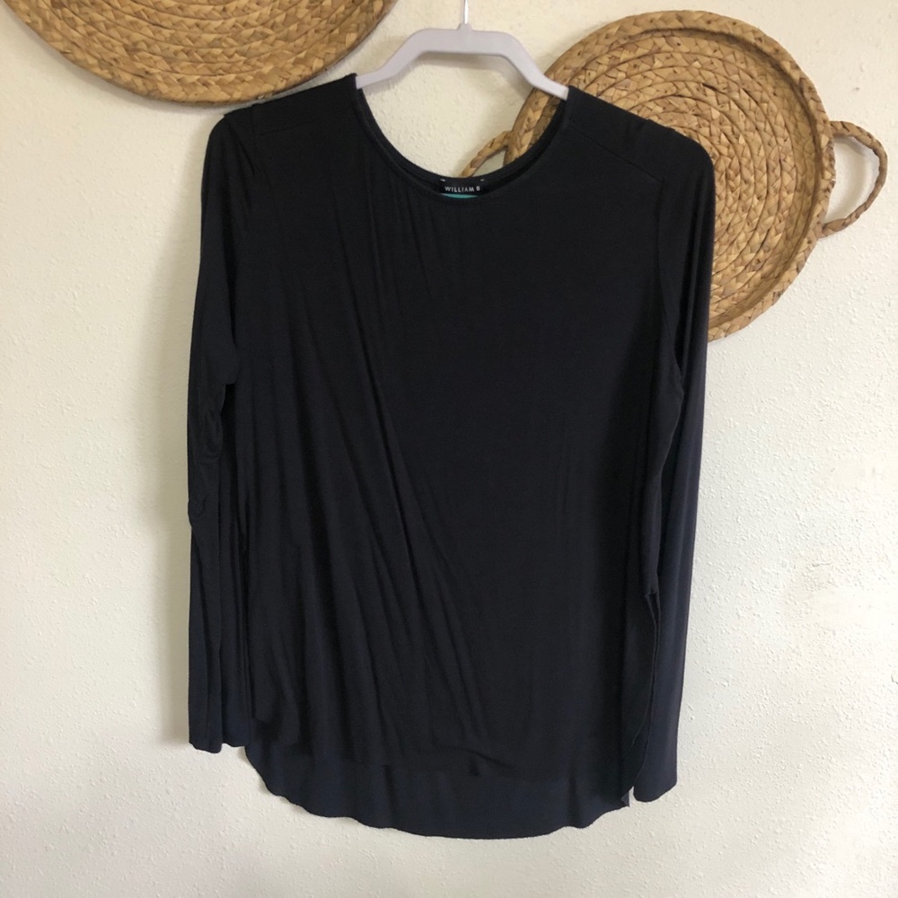 William B Long Sleeve | Side Slit